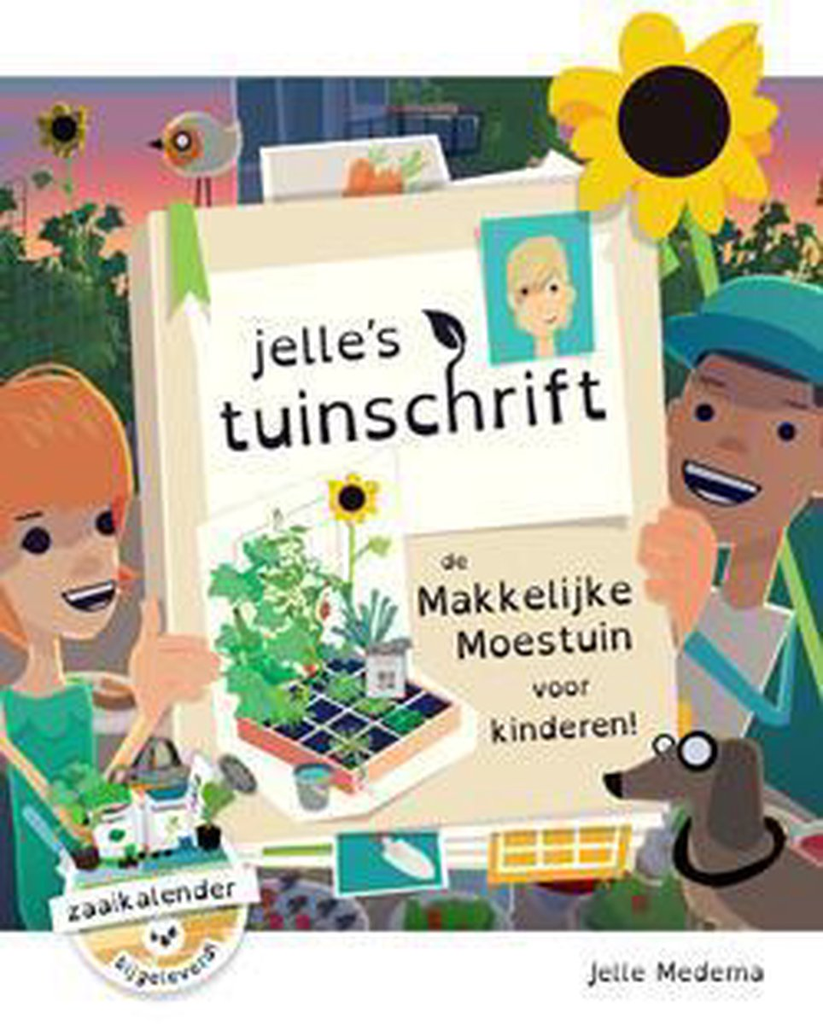 Boek: Jelle's tuinschrift