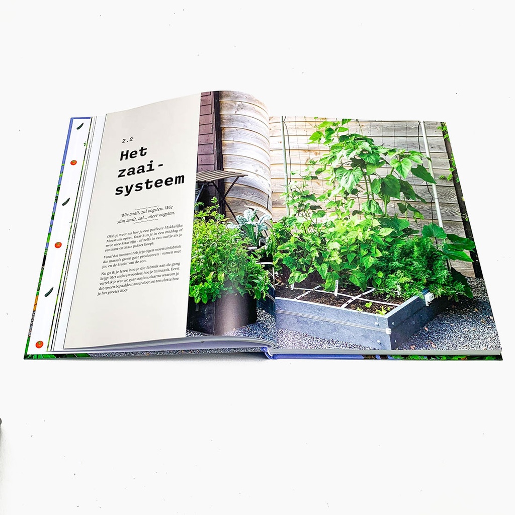 De Makkelijke moestuin 2.0 Boek