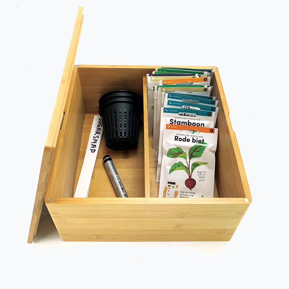 Makkelijke moestuin Zadendoos