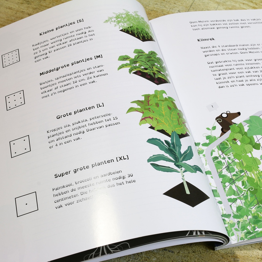 MM Het grote makkelijke moestuin kinderboek