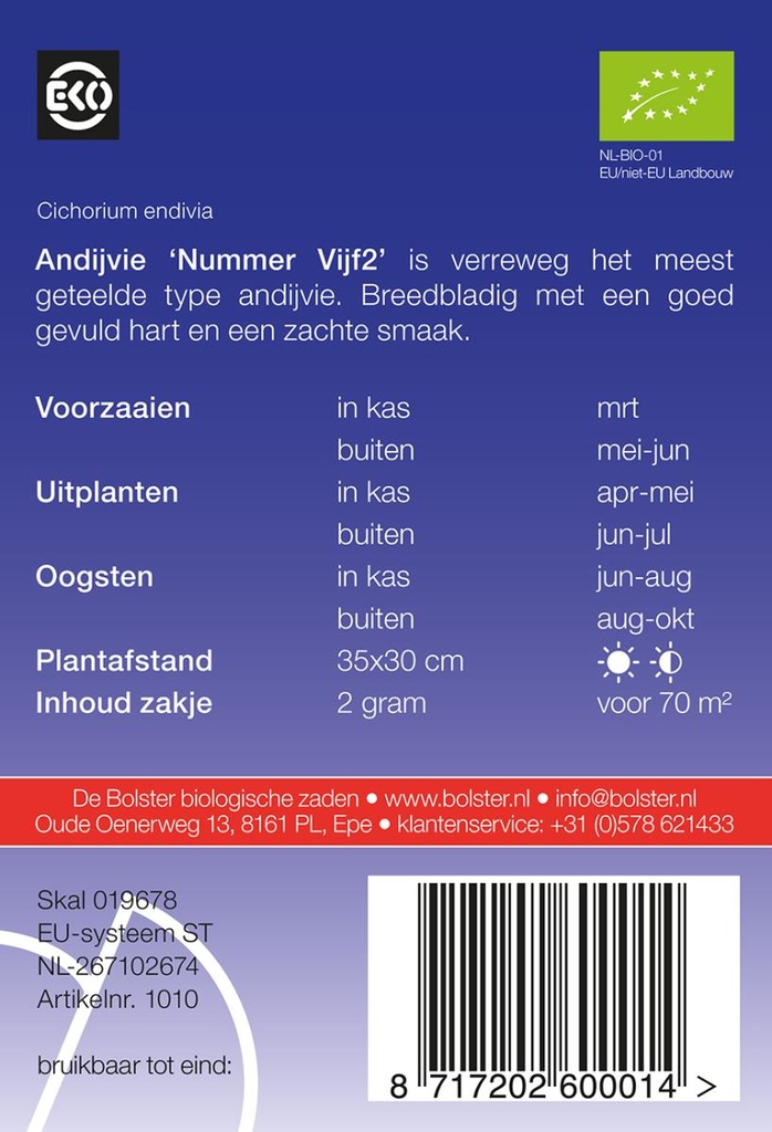 De Bolster Andijvie Nummer Vijf2