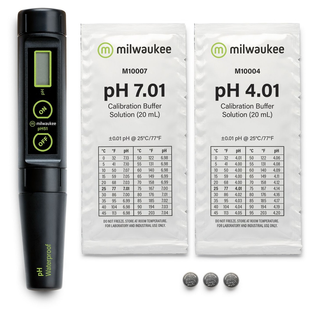 Milwaukee pH51 Sharp pH tester Waterpr.