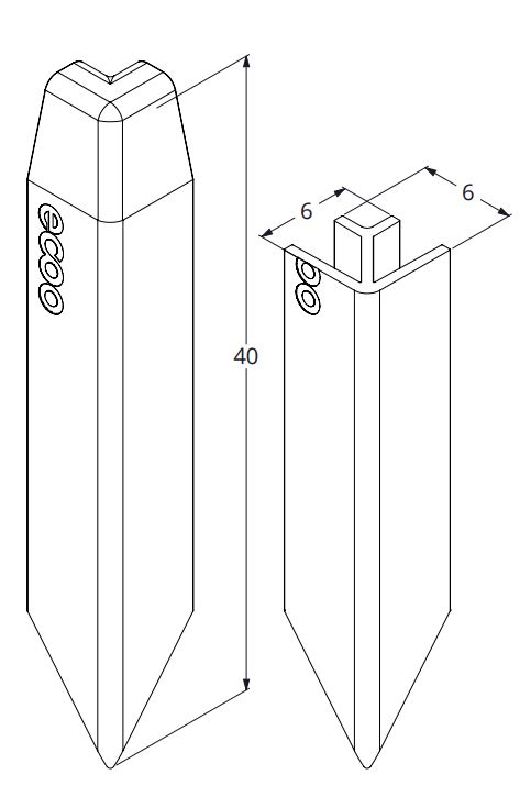 ECOPLANC EDGE BUITENHOEK (4 ST)