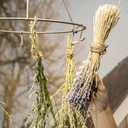 Bloemen en kruiden droger metaal