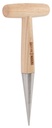 TalenTools Pootstok - Met T-greep - Rvs - Essenhout