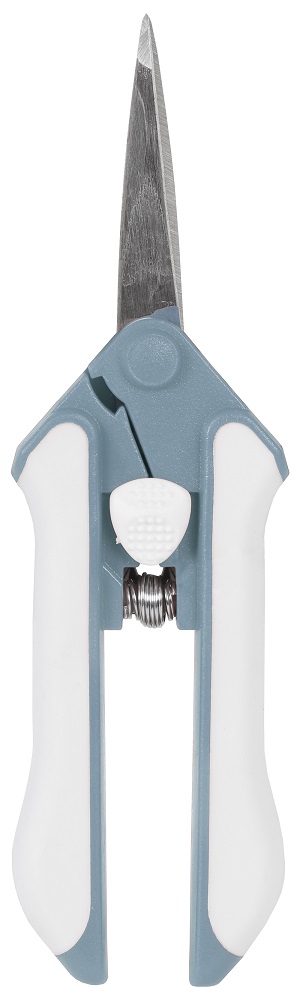 TalenTools Bloemenschaar - Trendy kleur - Rubberen greep - 16,5 cm
