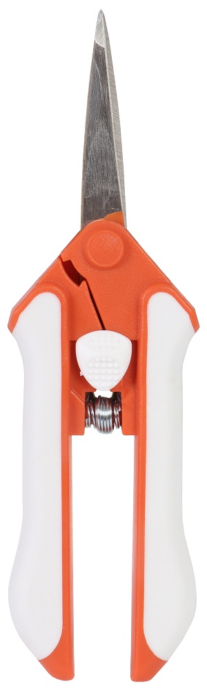 TalenTools Bloemenschaar - Trendy kleur - Rubberen greep - 16,5 cm