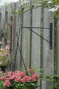 Nature Muurhaak classic antraciet H24x35cm