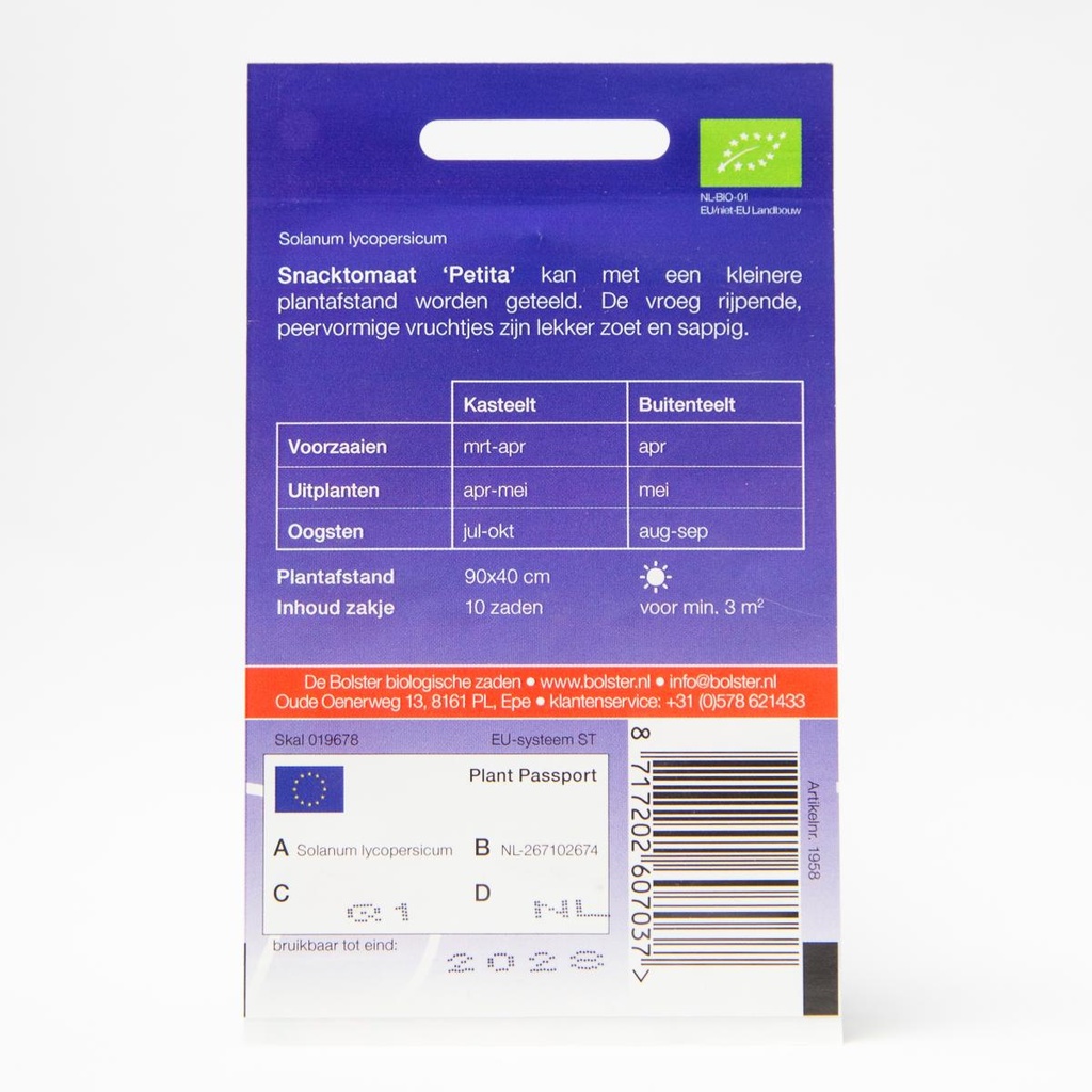 De Bolster Snacktomaat ‘Petita’