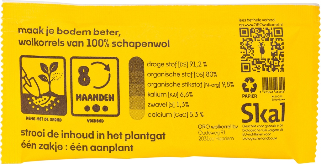 ORO Wolkorrel 50 gram