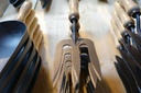 De Wit Handvorkje klein X-treme essen handvat 140