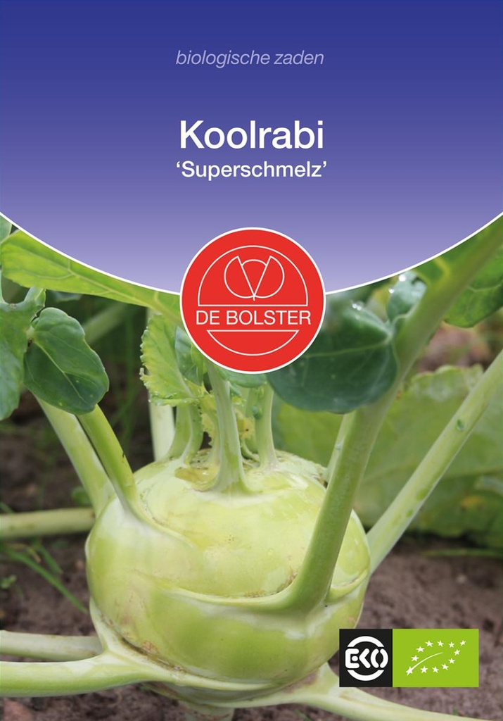De Bolster Koolrabi 'Superschmelz'
