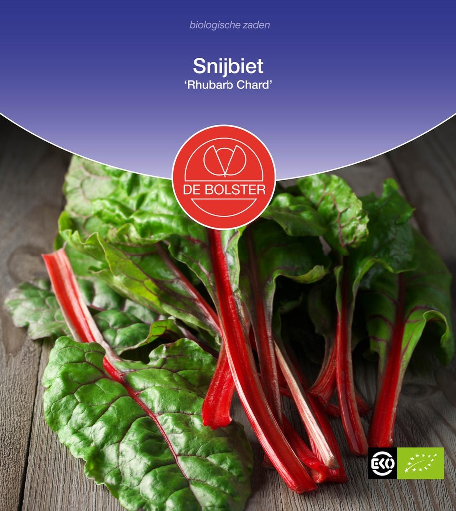 De Bolster Snijbiet 'Rhubarb Chard'