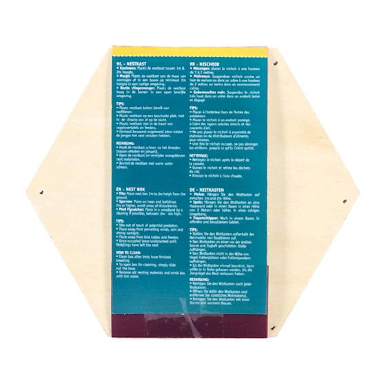 Buzzy Home Hexagon Mezen Nestkast