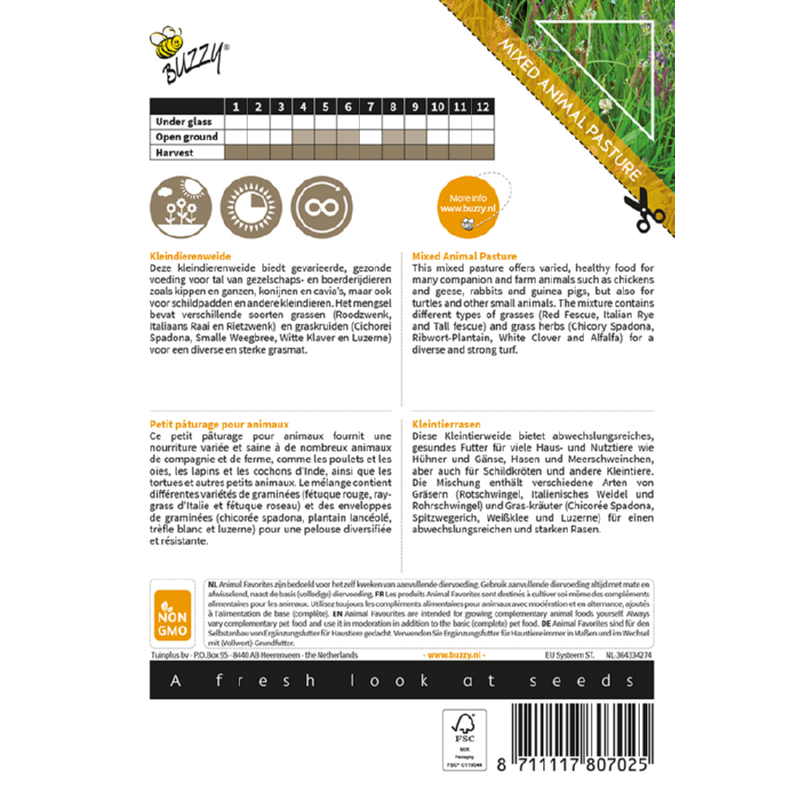 Buzzy Animal Favorites Kleindierenweide