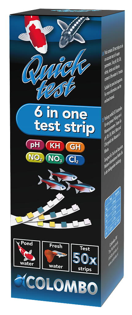 Colombo Quicktest 6way 50 strips