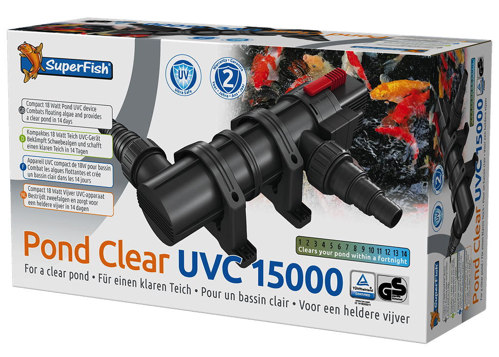 SF PONDCLEAR UVC 18W/15.000 LTR