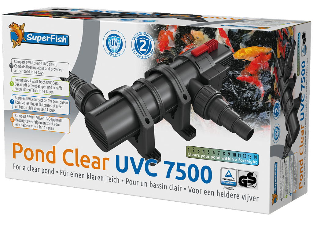 SF PONDCLEAR UVC 9W/7.500 LTR