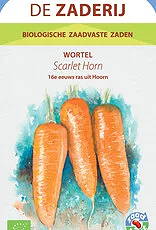 De Zaderij Wortel Scarlet Horn zomerwortel