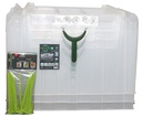 Eindstukken x2 tbv Tunnel Modul'o 60