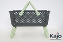 Mand KAJO 15L GRIJS/LINDEGROEN