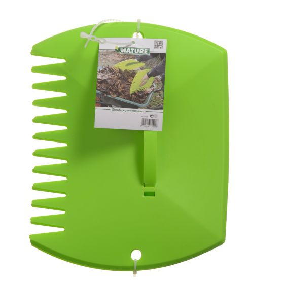 Nature Bladscheppen met handvat groen 37x29,5cm se