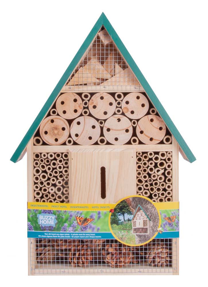 Buzzy Home Insecten Hotel Groen 39,5cm