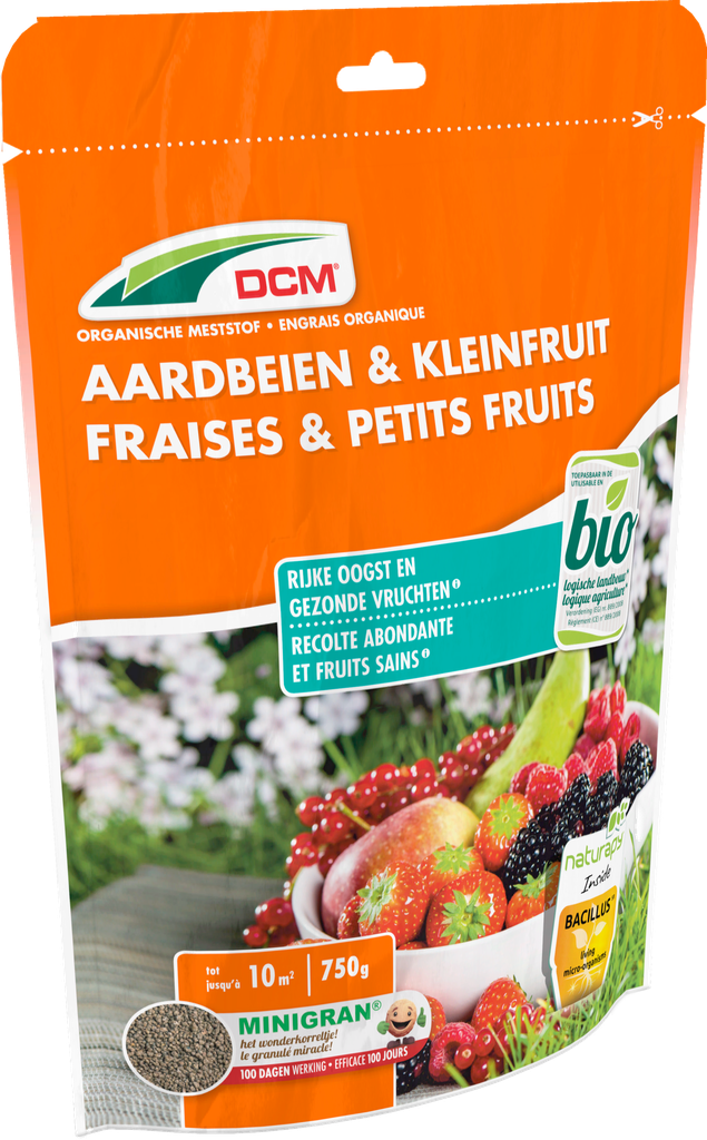 DCM Meststof Aardbeien en Klein fruit (0,75KG)