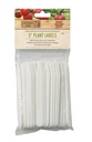Gardener's Mate Steeketiketten 13cm wit 50st.