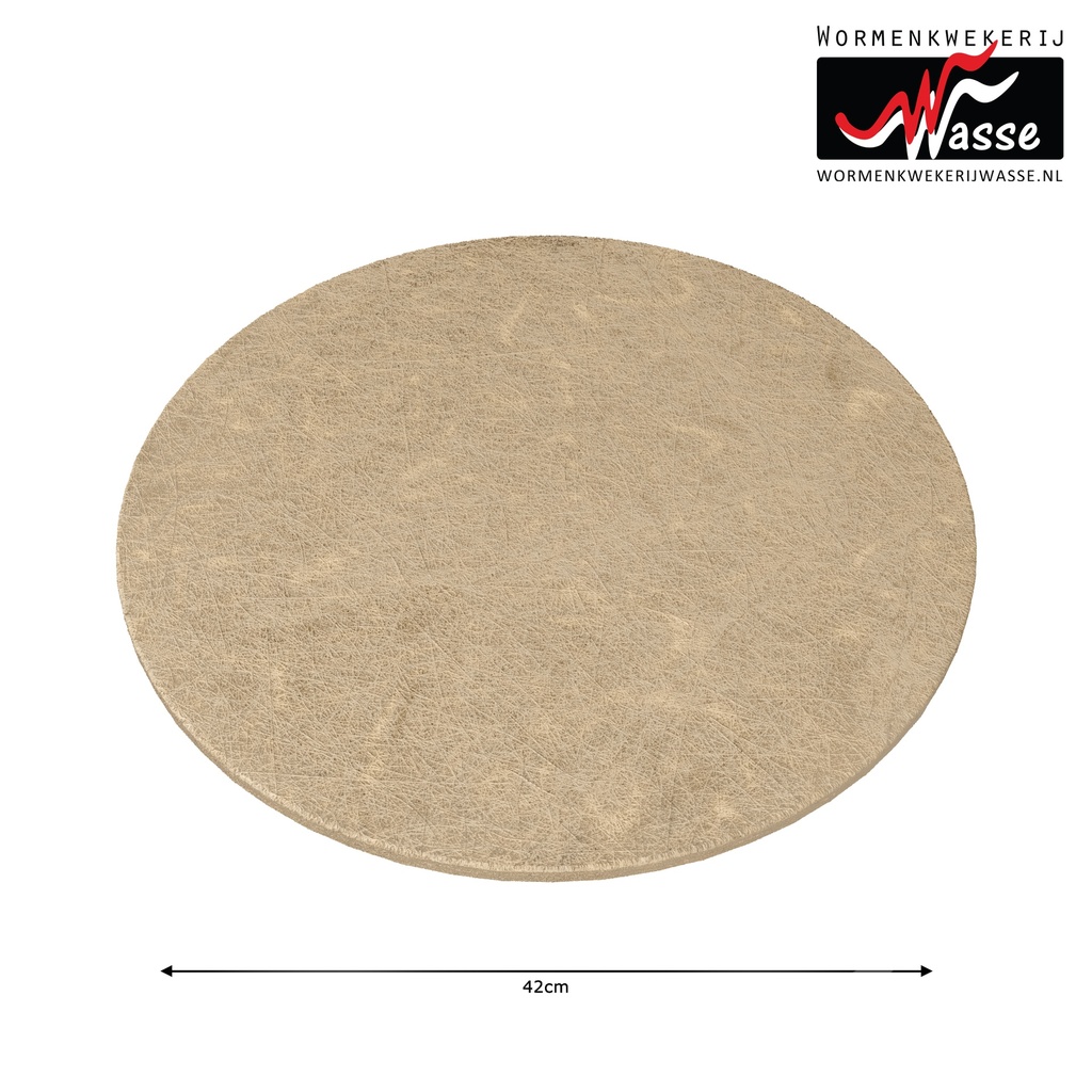 Wasse Hennepmat rond 42 cm Ø