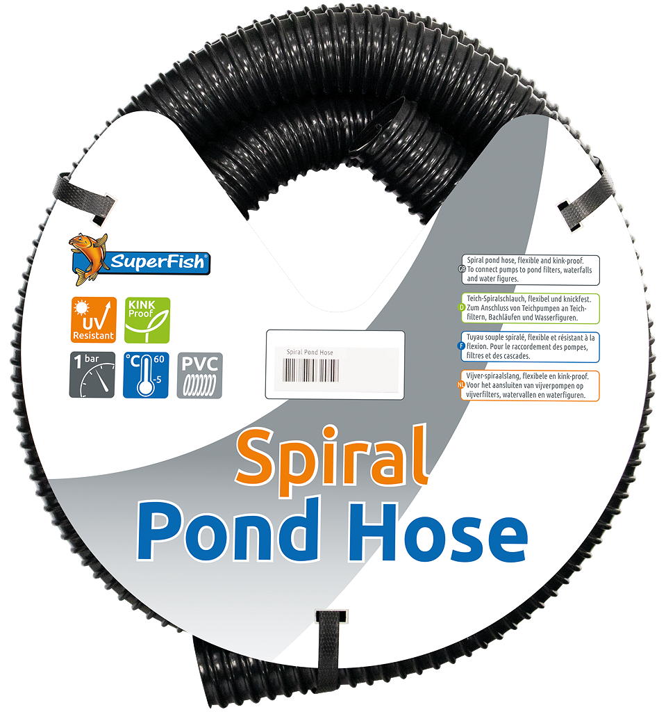 SF ZWARTE SPIRAALSLANG 32 MM 5M