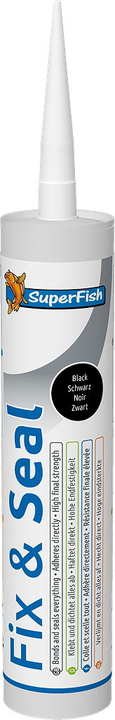 SUPERFISH FIX & SEAL 290ML ZWART