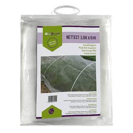 Biogroei Nettect | Insectengaas - 3.66m x 6m