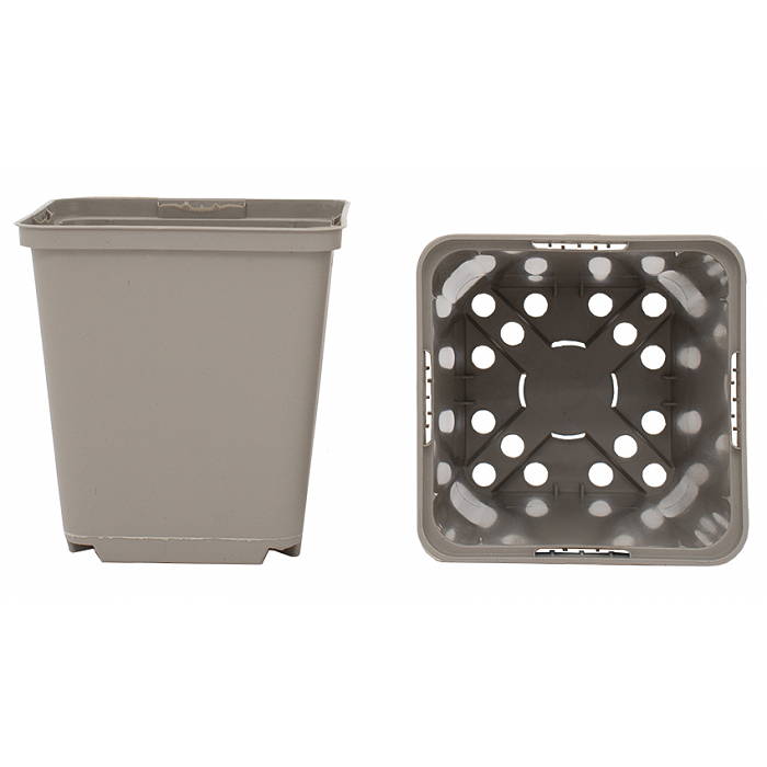 Pot 9x9 Taupe 0,46L