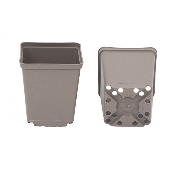 Pot 7x7x8 Taupe 0,27L