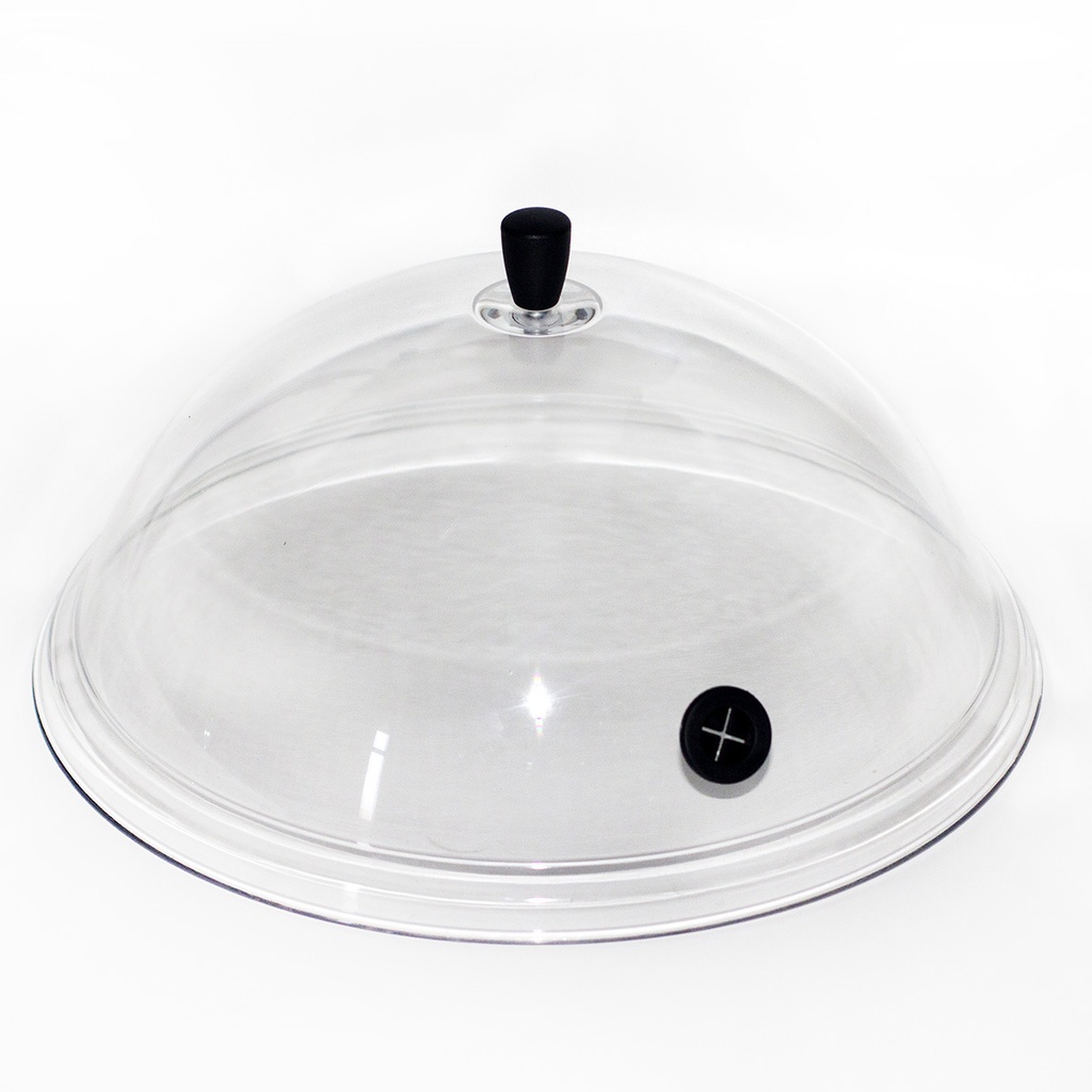 Rookstolp met slangdoorvoer / groot / polycarbonaat / Ø 32 cm x 16 cm (h)