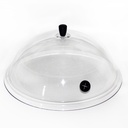 Rookstolp met slangdoorvoer / groot / polycarbonaat / Ø 32 cm x 16 cm (h)