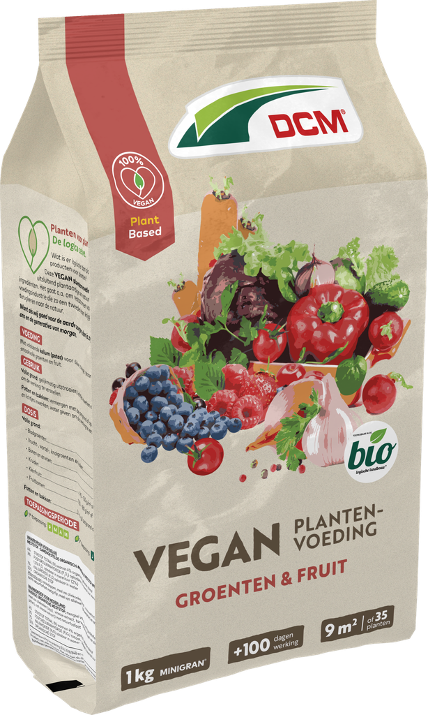 DCM Vegan Plantenvoeding Groenten & Fruit 1kg