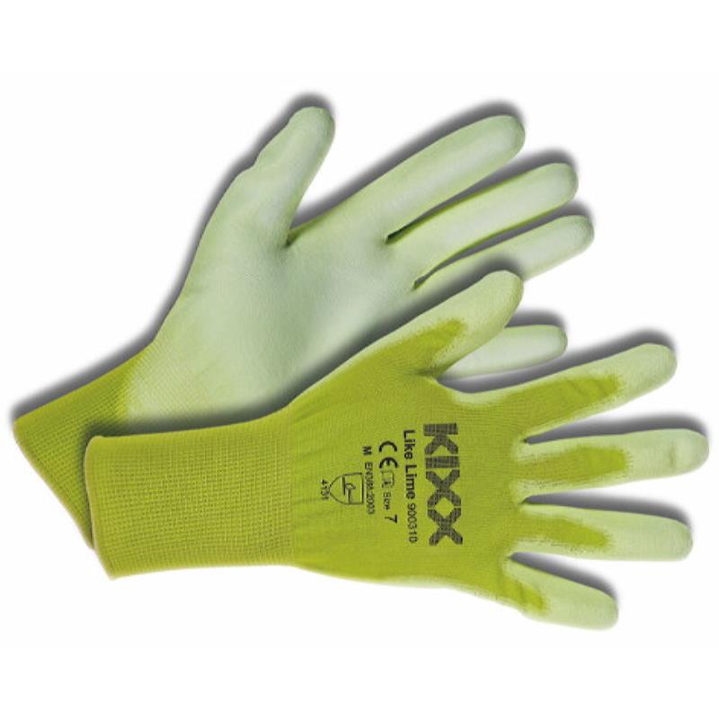 Kixx Handschoen Like Lime maat 7 Groen
