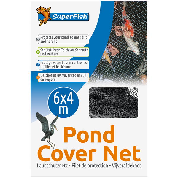 SF VIJVERAFDEKNET 6 X 4 M + 14 PINNEN