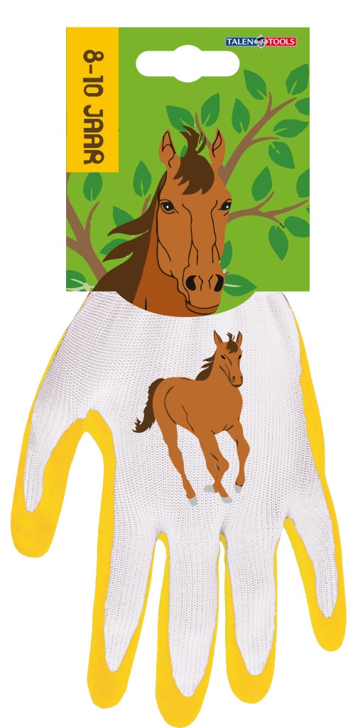 Talen Tools Kinderhandschoen 8-10 jaar paard