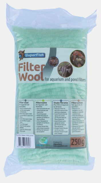 SF GROENE FILTERWATTEN GROF 250 GRAM