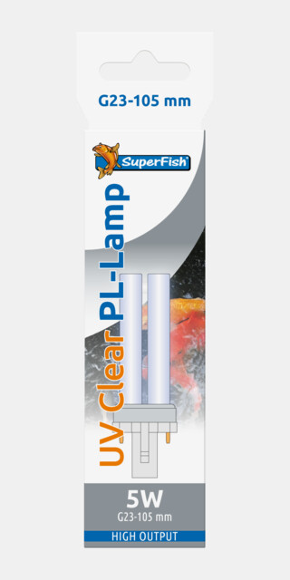 SF UV PL LAMP 5W G23-105 MM