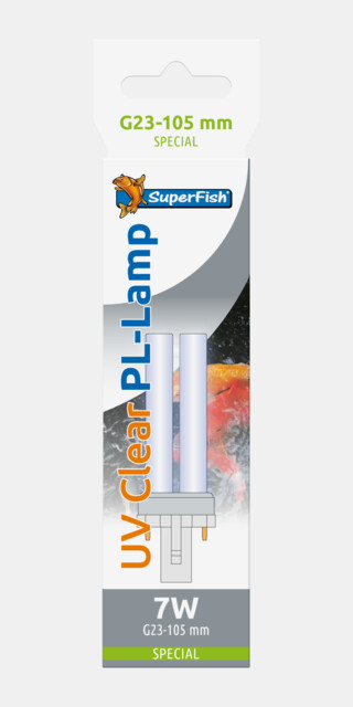 SF UV PL LAMP 7W G23-105 MM SP