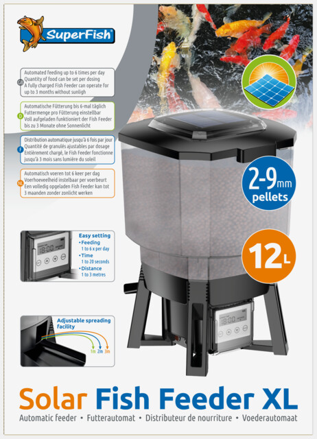 SF SOLAR FISH FEEDER XL