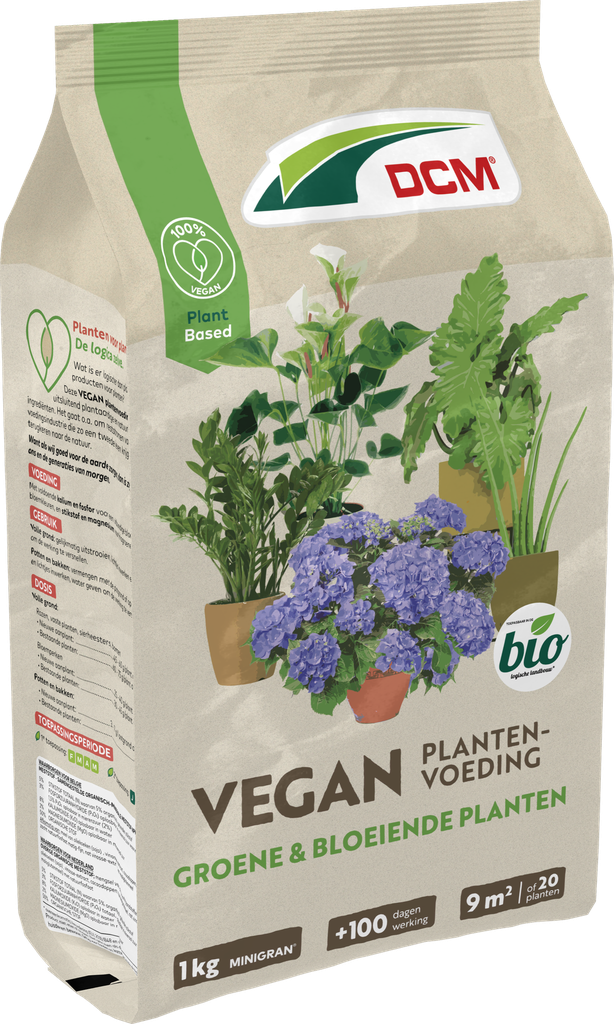 DCM Vegan Plantenvoeding Groene & Bloeiende Planten 1 kg