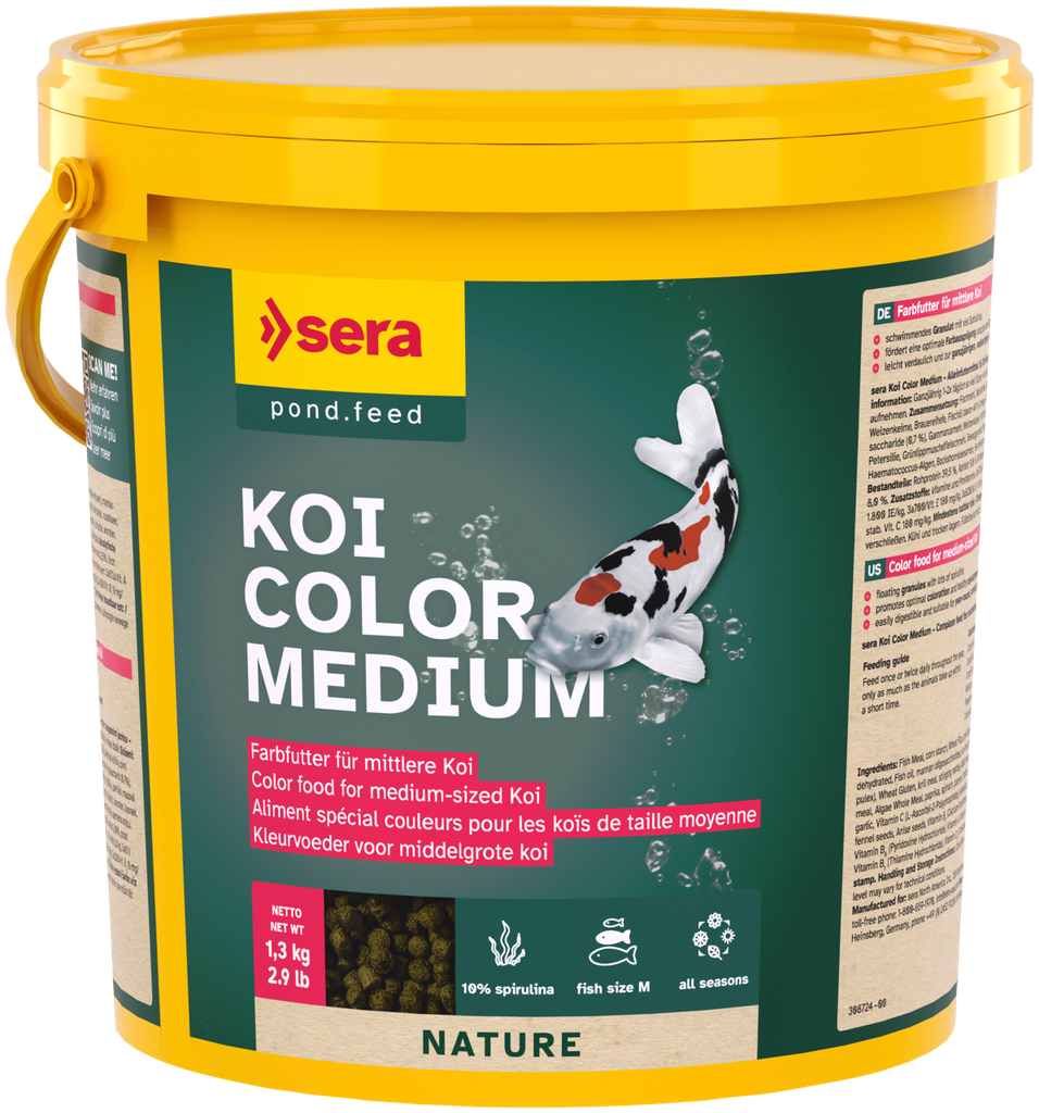 Sera Koi Color Medium 3,8 L (1,3 kg)