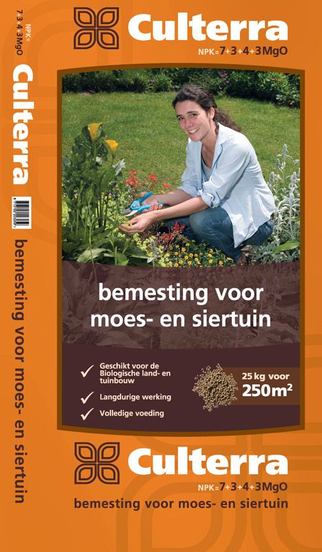 Culterra 7-3-4+3MgO BIO oranje 10 kg