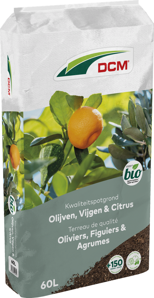 DCM Potgrond olijven, vijgen & citrus 60L