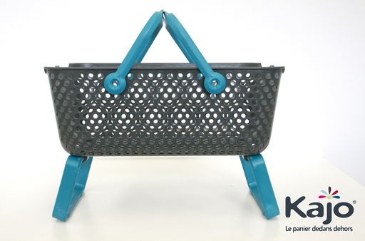 [PV001913] Mand KAJO 15L GRIJS/Turquoise
